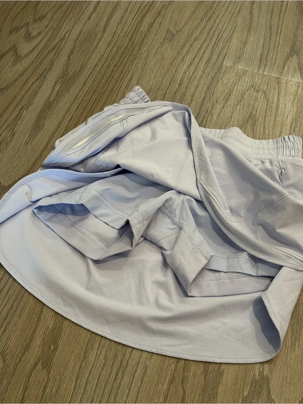 Lululemon bundle Hotty Hot High-Rise Skirt Skort Size 6 Lavender and White